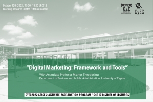 “Digital Marketing: Framework and Tools”