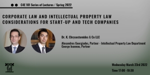 [23 Mar] Corporate law and intellectual property law considerations for start-up and tech companies