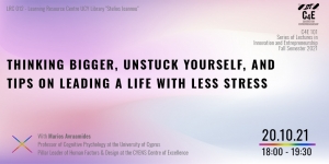 [20 Oct] Thinking bigger, unstuck yourself, and tips on leading a life with less stress
