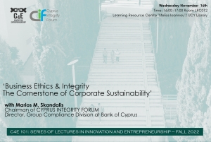 [16 Nov] “Business Ethics &amp; Integrity – The Cornerstone of Corporate Sustainability!”