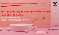 [21 Sep] The Long Journey to Innovation and Start-ups:  From Hype to Reality