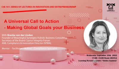 [28 Sep] “A Universal Call to Action - Making Global Goals your Business”