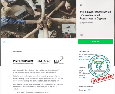 #EUCrowdShow Nicosia - Crowdsourced Roadshow in Cyprus